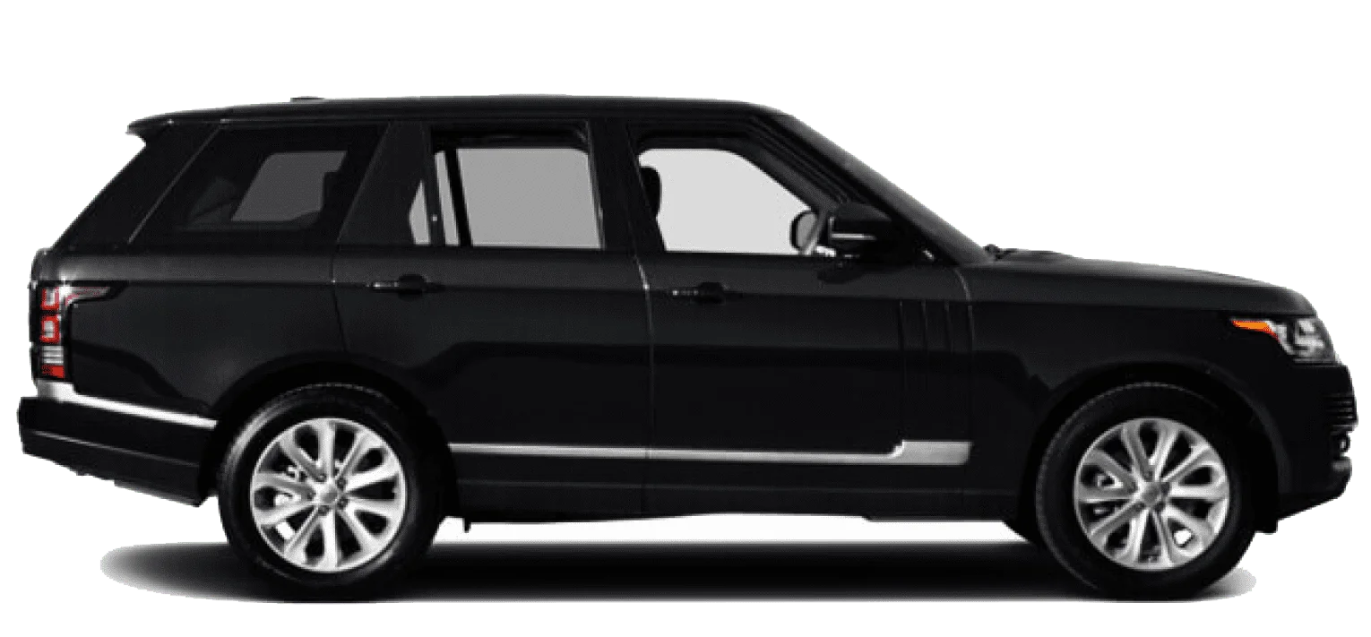 Side profile of a black SUV