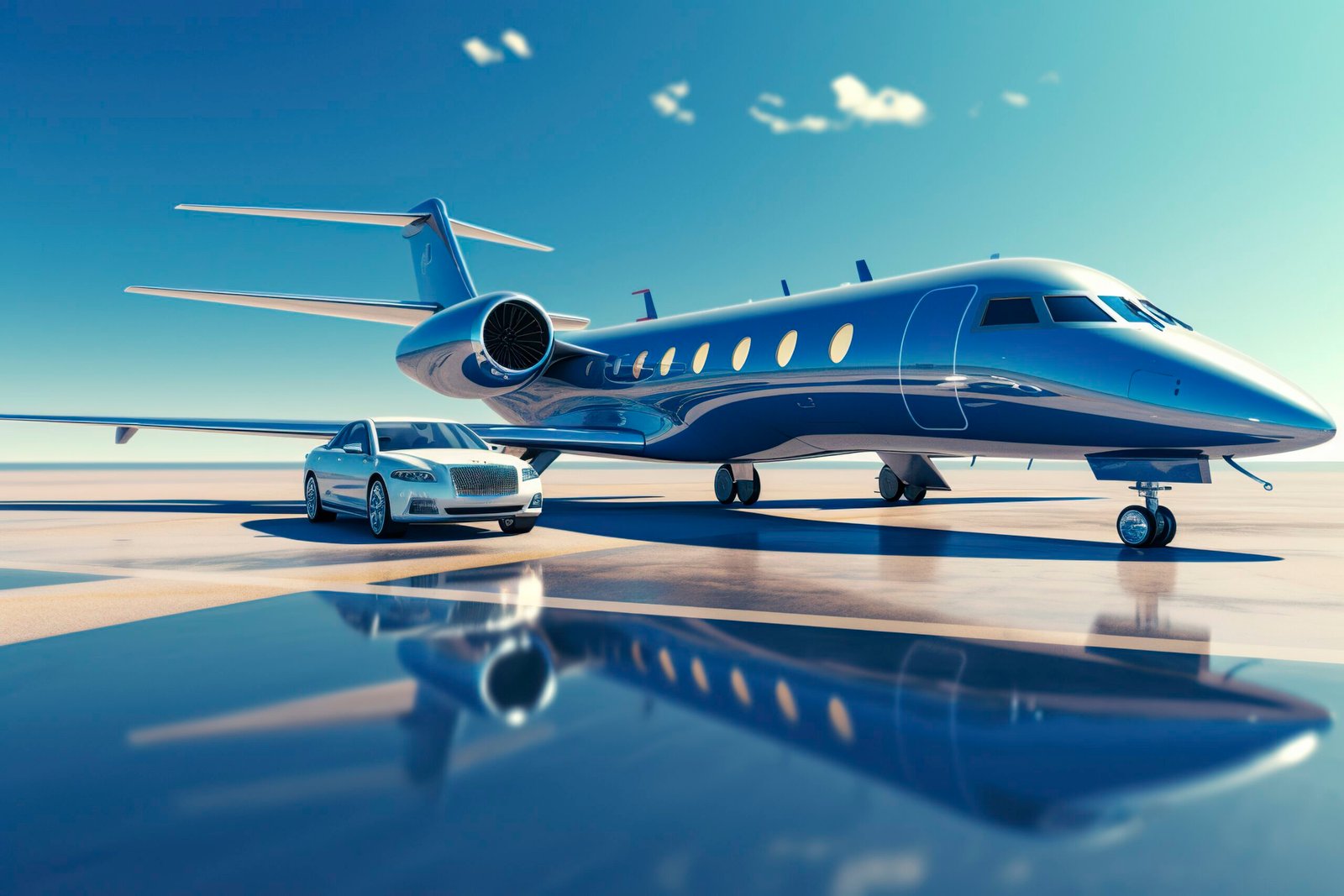 Jet privato e auto executive per arrivi congressuali e aviation a Davos